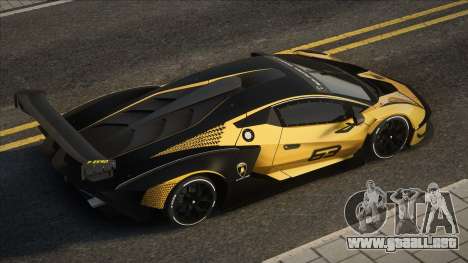 Lamborghini Essenza Yellow para GTA San Andreas