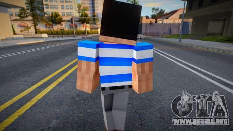 T-Bone Minecraft Ped para GTA San Andreas