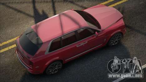 Rolls-Royce Cullinan Red para GTA San Andreas