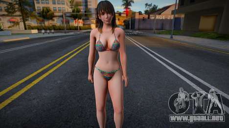 Nanami Bikini skin para GTA San Andreas
