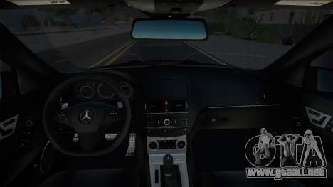 Mercedes-Benz C63 AMG MDM para GTA San Andreas