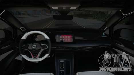 Volkswagen Golf GTI Black para GTA San Andreas
