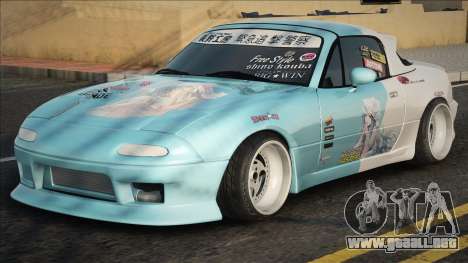 Mazda Miata 1989 NIK0SAD para GTA San Andreas