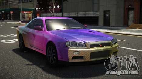 Nissan Skyline R34 L-Sport S7 para GTA 4