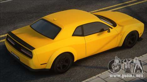 Dodge Challenger SRT DEMON Yel para GTA San Andreas