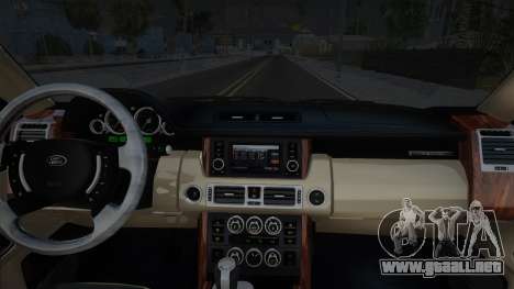 Range Rover Vogue Black para GTA San Andreas
