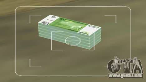 Billetes de 200 rublos para GTA Vice City