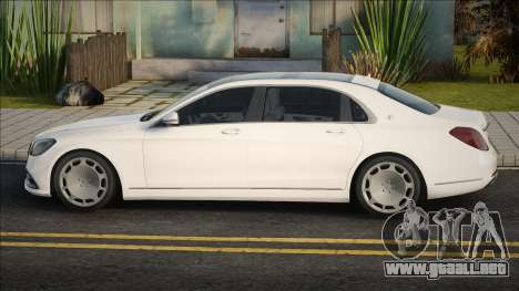 Mercedes-Benz x222 White para GTA San Andreas