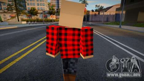Bmocd Minecraft Ped para GTA San Andreas