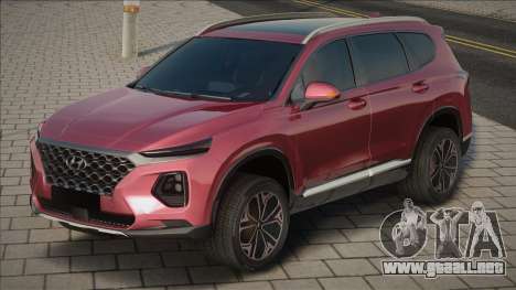 Hyundai Santa Fe 2019 Red para GTA San Andreas