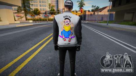 Skin Fivem Nobita Basebal para GTA San Andreas