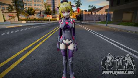 Jagaa Goddess (Neptunia: GameMaker R: Evolution) para GTA San Andreas