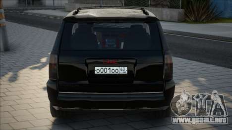 GMC Yukon Black para GTA San Andreas