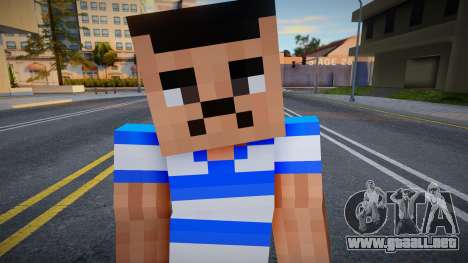 T-Bone Minecraft Ped para GTA San Andreas