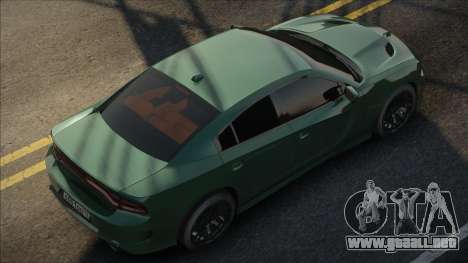 Dodge Charger SRT Hellcat Green para GTA San Andreas