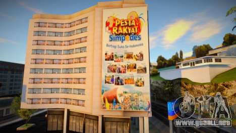 Bank BRI (Pesta Rakyat Simpedes Billboard) para GTA San Andreas