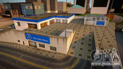 Mercedes-Benz Dealership v1 para GTA San Andreas