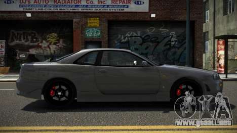 Nissan Skyline R34 ZX-I para GTA 4