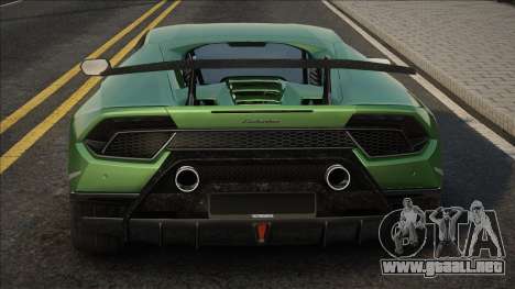 Lamborghini Huracan LP 640-4 Performante Green para GTA San Andreas
