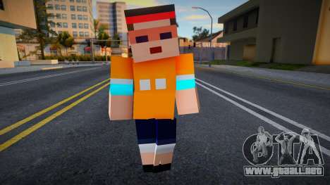 Bmymoun Minecraft Ped para GTA San Andreas