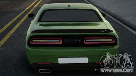 Dodge Challenger Green para GTA San Andreas