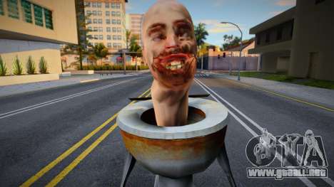 Skibidi toilet spider para GTA San Andreas