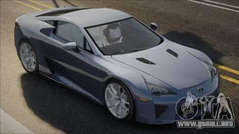 Lexus LFA CCD para GTA San Andreas