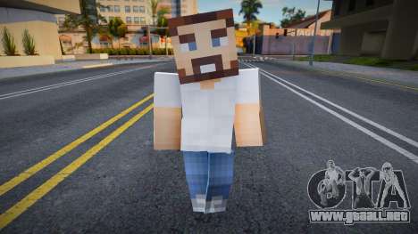 DNB1 Minecraft Ped para GTA San Andreas