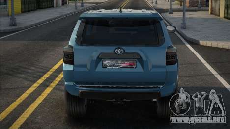 Toyota 4Runner Blue para GTA San Andreas