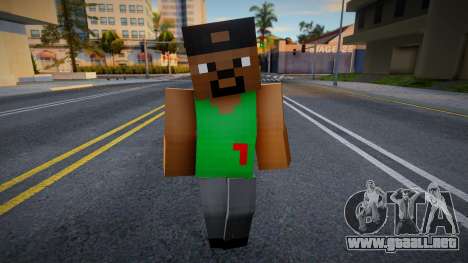 Fam3 Minecraft Ped para GTA San Andreas