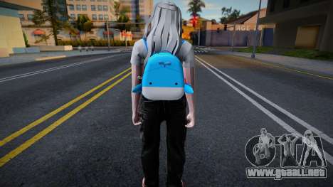 Skin Fivem Backpacker Girl para GTA San Andreas