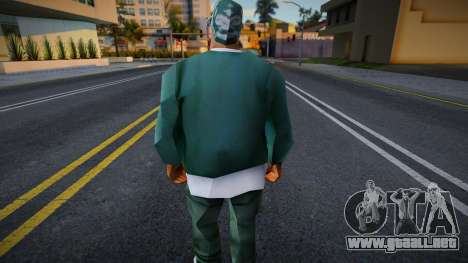 Grove Families Beta v8 para GTA San Andreas