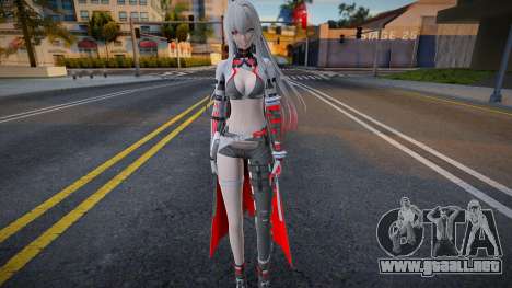 Lucia - Crimson Weave from Punishing: Gray Raven para GTA San Andreas