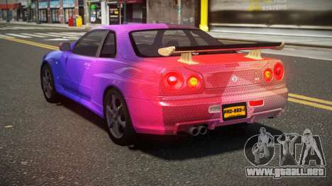 Nissan Skyline R34 L-Sport S7 para GTA 4