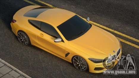 BMW M850i Yellow para GTA San Andreas