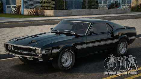 Shelby GT500 1969 Driver para GTA San Andreas