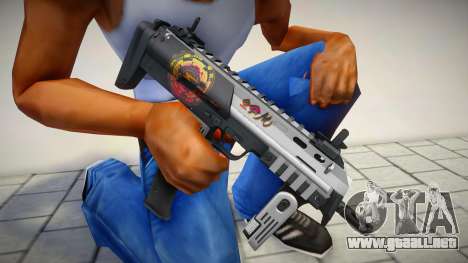 New Skin MP5 para GTA San Andreas