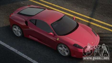 2008 - Ferrari F430 Scuderia para GTA San Andreas
