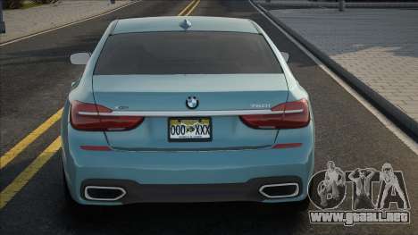 BMW 750i Colorado para GTA San Andreas