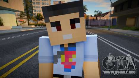 Omyst Minecraft Ped para GTA San Andreas