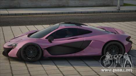 Mclaren P1 Eggplant para GTA San Andreas