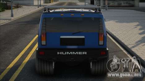 Hummer H2 Yellow para GTA San Andreas