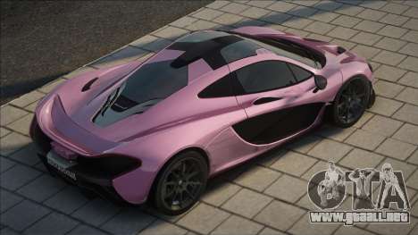 Mclaren P1 Eggplant para GTA San Andreas