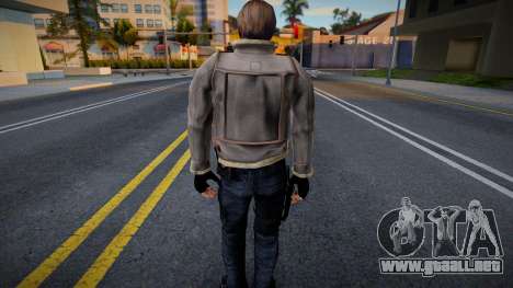 Leon HD S. Kennedy con chaqueta HD Resident Evil para GTA San Andreas