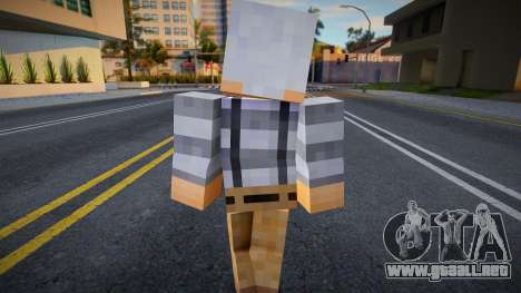 Hmogar Minecraft Ped para GTA San Andreas