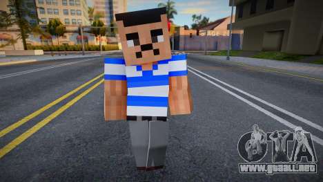 T-Bone Minecraft Ped para GTA San Andreas