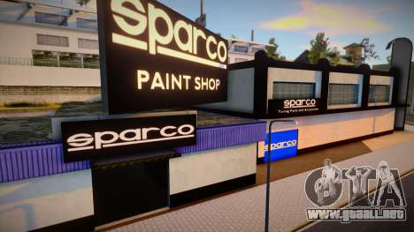 Sparco Tuning Shop para GTA San Andreas