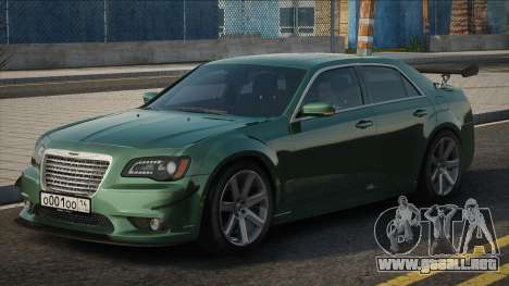 Chrysler 300C Green para GTA San Andreas