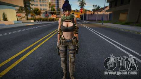DOA Nyotengu - Tactical Army para GTA San Andreas