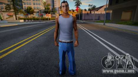 Kent Pul with CJ Outfit para GTA San Andreas
